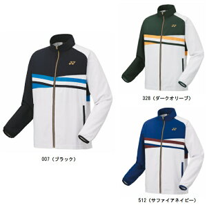 ヨネックス YONEX ユニ裏地付ウィンドウォーマーシャツ(フィットスタイル) テニスウォームアップウェア 70101