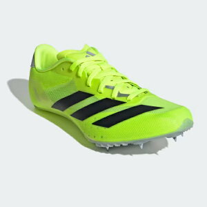 アディダス adidas Adizero Sprintstar(アディゼロ スプリントスター) 陸上スパイク IF9404(ルシッドレモン/コアブラック/ヘイローシルバー)