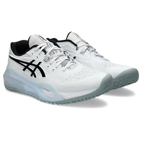 アシックス asics GEL-RESOLUTION X OC(オムニ・クレー) テニスシューズ 1041A502-100(White/Black)