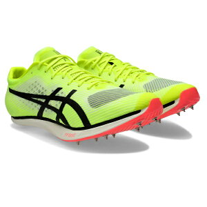 AVbNX asics SONICSPRINT ELITE 3 (\jbNXvg G[g 3) XpCNy100m`400mz 1093A245-750(Safety Yellow/Black)
