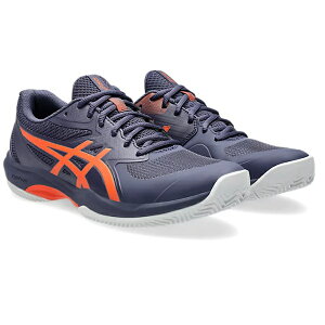 AVbNX asics GAME FF CLAY/OCiIjEN[j ejXV[Y 1041A490-500(Indigo Fog/Nova Orange)