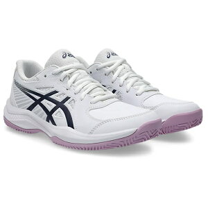 アシックス asics COURT SLIDE 4 CLAY/OC(オムニ・クレー) レディーステニスシューズ 1042A284-100(White/Indigo Fog)