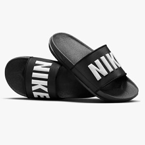 �i�C�L Nike �I�t�R�[�g �X���C�h �X�|�[�c�T���_�� BQ4639-012(�u���b�N/�u���b�N/�z���C�g)