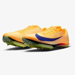 ナイキ Nike エア ズーム マックスフライ 2 陸上スパイク FD8395-800(シトロンパルス/ボルトアイス/ビビッドパープル/インディゴバースト)