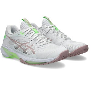 �A�V�b�N�X asics SOLUTION SPEED FF 4 ���f�B�[�X�e�j�X�V���[�Y 1042A307-100(White/Morganite)