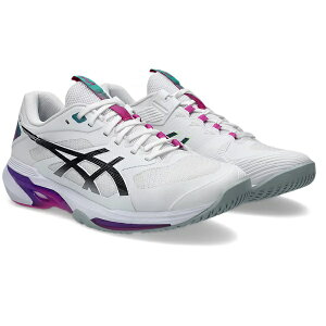 �A�V�b�N�X asics SOLUTION SPEED FF 4 �e�j�X�V���[�Y�i�I�[���R�[�g�p�j 1041A532-101(White/Digital Sakura)