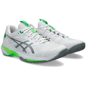 �A�V�b�N�X asics SOLUTION SPEED FF 4 OC �e�j�X�V���[�Y�i�I���j�E�N���[�R�[�g�p�j 1041A534-103(White/Gravel)