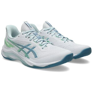�A�V�b�N�X asics NETBURNER BALLISTIC FF 4 �o���[�{�[���V���[�Y 1053A070-102(White/Saba Blue)