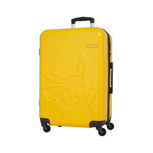 【0と5のつく日はポイント10倍】Pokemon ポケモン PIKACHU ピカチュウ スーツケース M キャリーケース キャリーバッグ Mサイズ メンズ レディース ボーイ ガール 62L PK-0864-60 4〜6泊 ハードケース フ