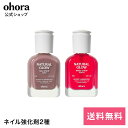 【ohora公式】ネイル強化剤2種：SET-161-J ohora gelnails nail オホーラ ネイル ジェルネイル ネイルシール セルフネ…