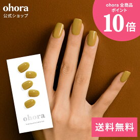 【公式】N Cream Pumpkin：NB-072 ohora gelnails nail オホーラ ネイル ジェルネイル ネイルシール セルフネイル ネイルステッカー おうちネイル ネイルデザイン ジェルネイルシール ネイルステッカー ネイルオイル ネイルパーツ ネイルチップ カラージェル