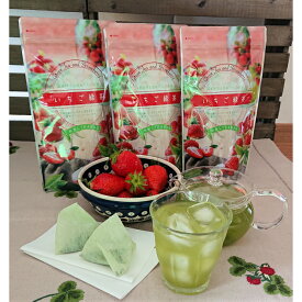 いちご緑茶ティーバック　3g20パック入り　3袋　　 fruits 　green　tea　Strawberry