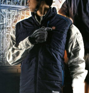 マキタ 充電式暖房ベスト(ベストのみ) CV202DZバッテリホルダ・バッテリ・充電器別 【RCP】【20S80】【makita】【釘袋】【腰袋】【ポーチ】