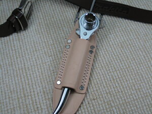 NIS HIDARI鳶 ヌメ皮ラチェット差し(本体のみ) HTB-006N 【RCP】【HLS_DU】【あす楽対応】 【あす楽_土曜営業】【釘袋】【腰袋】【ポーチ】HIDARI TOBICASE 鳶 トビ HIRO