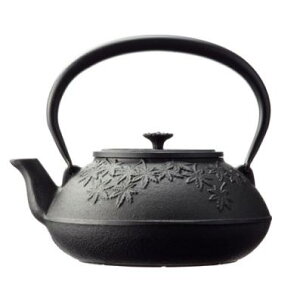 及源南部鉄器 鉄瓶 お茶々もみじ1.2L H-187 日本製 及源製 退職祝い 定年 鉄分摂取 やかん 南部小鉄瓶 結婚 急須 出産 内祝い 引き出物 金婚式 誕生日プレゼント 還暦祝い 古希 喜寿 米寿