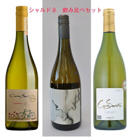 【送料無料】世界のシャルドネ飲み比べ3本セット