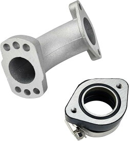 【楽天ランキング1位入賞】互換品マニホールド インシュレーター セット 首振り vm26 モンキー ゴリラ ジャズ ダックス カブ PC PE PD FCR キャブレター ビッグキャブ ボアアップ pwk28 30 pe24 汎用 ホンダ