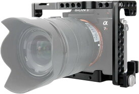 カメラケージ For Sony A7 / A7III A7MIII A7RIII A7SII A7SIII /A7II A7Rカメラ専用ケージ HDMIケーブルロッククランプ付き DSLR装備