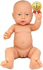 【楽天ランキング1位入賞】morytrade 病院ごっこ 沐浴 人形 ママドール 動く人形 ベビーマッサージ 用 赤ちゃん かわいい 綺麗な瞳 40cm 女の子A (女の子A)