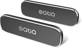 OQTIQ 2個パック 磁気 電話 カーマウント 車用 電話マグネット 長方形フラット ダッシュボード マグネットマウント 携帯電話 ミニタブレット用