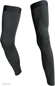 【楽天ランキング1位入賞】サイクル レッグカバー UVカット 99% UPF50+ 紫外線カット 肌に優しい滑り止め 黒(ブラック, M)
