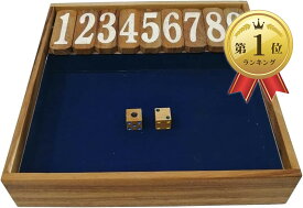 【楽天ランキング1位入賞】ジャックポット ダイス ボードゲーム サイコロ Jackpot Dice Game ブルーL (ブルーL, 23cmx23.2cmx約4.5cm)