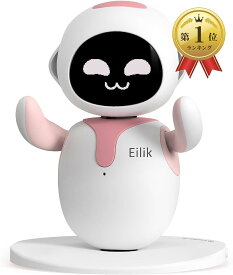 【楽天ランキング1位入賞】アイリック Eilik 感情的知性を備えたデスクトップコンパニオンロボット マルチロボットインタラクション デスクトップロボットのパートナー( ピンク, 11x11x13cm 0.3 kg)