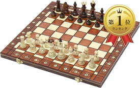 【楽天ランキング1位入賞】ChessJapan チェス ヴァヴェル 41cm 木製 (ホワイト)