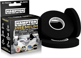 【全品P5倍★4/24 20時～】Hampton Adams フィンガーテープ 8巻入 クライミング 柔術 (ブラック)