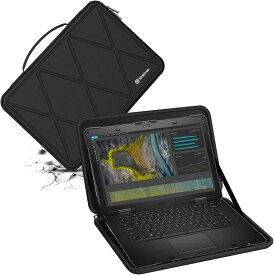 ハードEVA保護スリーブケース 14インチ DELL Latitude 5430 Rugged ラップトップ専用ハードケース 防水 360度耐衝撃 M68( Black, For DELL 14インチ（M68）)