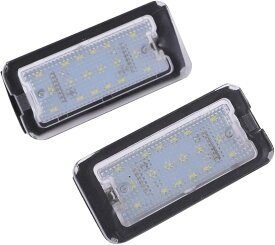 互換品高輝度 LED ライセンス ランプ ナンバー灯 2個セット プレート ライト フィアット FIAT 500 312型 アバルト ABARTH 595 695 汎用 社外品 カスタムパーツ