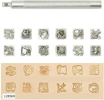 楽天市場】レザークラフト 刻印セット（レザークラフト材料｜手芸 
