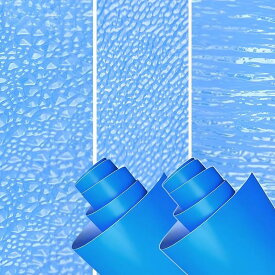 ジオラマシート 5枚セット アクアシート PP板 模型 ジオラマ 水辺の表現 情景(大波・小波・流水 ×各1枚（計3枚）・水面×2枚)