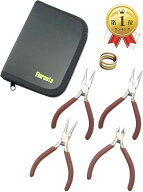 【楽天ランキング1位入賞】やっとこ 初心者セット 7点 アクセサリー工具セット 平やっとこ 丸やっとこ ニ…