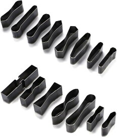 型抜き 金具 15点セット レザークラフト 型紙 穴あけポンチ 工具 革 コーナーカッター 革製品 革細工 革加工 パンチカッター レザーパンチ