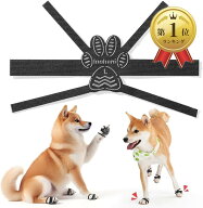 【楽天ランキング1位入賞】犬 滑り止め 老犬 シール 足の甲に回す帯のデザイン 耐久性 粘着 肉球 保護 L …
