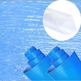 ジオラマシート 5枚セット アクアシート PP板 模型 ジオラマ 水辺の表現 情景(流水 ×3枚・水面×2枚)