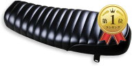 【楽天ランキング1位入賞】互換品タックロール風 バイク シート ヴィンテージ フラットシート 全長640mm …