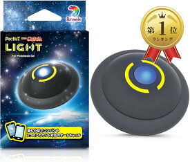 【楽天ランキング1位入賞】Brook ポケモンGO 用 ポケットオートキャッチ LIGHT デュアルアカウント使用可能 2台同時接続 わずか10グラム ブラックレザーケース 日本語説明書付き