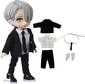 オビツ11 服 スーツセット オビツドール OB11 (ブラック)