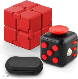 フィジェットキューブ インフィニティキューブ セット (レッド)
