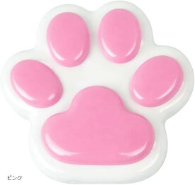 スクイーズ 肉球 肉球スクイーズ 猫の手 ストレス解消グッズ 握る おもちゃ 玩具14cm 袋付き (ピンク)