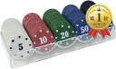 【楽天ランキング1位入賞】カジノコイン セット ポーカーチップ パーティーゲーム カジノチップ 数字入り チップセッ…