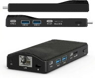 有線LAN搭載スティックPC 4GB 64GB Windows 11 Pro Celeron N4100 小型PC Gigabit RJ45ポート 4K 2画面同…