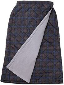 3way仕様 巻きスカート ラップスカート 山ガールファッション キルティングスカート(青77, L)