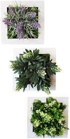 ウォールグリーン 3個 セット フェイクグリーン 観葉植物 造花 壁掛け 人工観葉植物 インテリア アンティーク 雑貨 緑 3個セット( ウォールグリーン 3個セット)