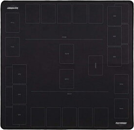 EXCITE HOBBY プレイマット シンプルデザイン カードゲーム ラバーマット バトルフィールド 60cm×60cm (ポケモン)