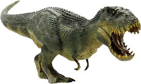 ZAIDEA 恐竜 ティラノサウルス フィギュア コレクション リアル 大迫力 口開閉 おもちゃ プレゼント (35.5cm)