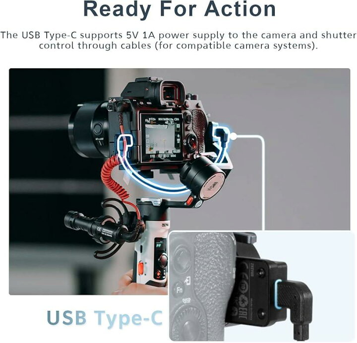 楽天市場】互換品Zhiyun Crane M2S ジンバル カメラスタビライザー 