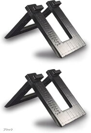 【楽天ランキング1位入賞】子供用自転車スタンド キッズ 幼児用 ママチャリ 自転車用 2点セット ブラック (ブラック)